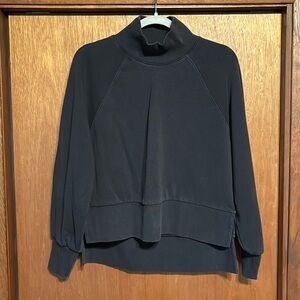 Calia cropped turtleneck sweatshirt